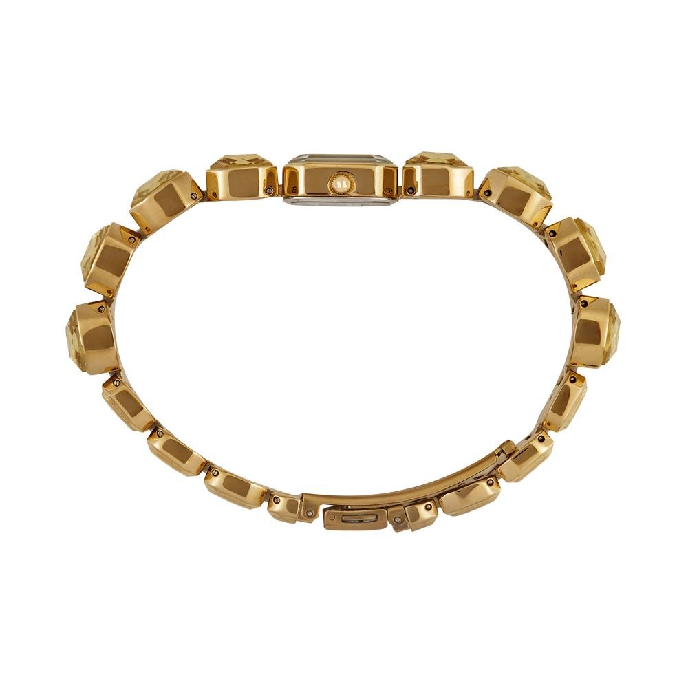 Relógio Seculus Feminino Ref: 77333lpsvdb1 Retangular Bracelete Dourado Dourado 3