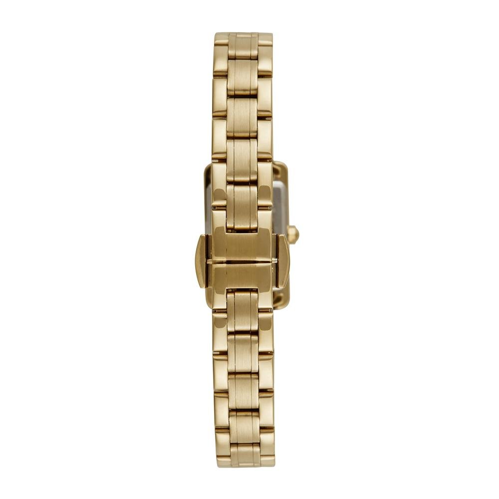 Relógio Seculus Feminino Ref: 77324lpsvda1 Retangular Aço Dourado Dourado 2