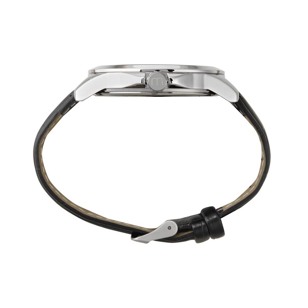 Relogio Mondaine Masculino Ref: 99683g0mvnh2 Casual Prateado Preto/Azul 2