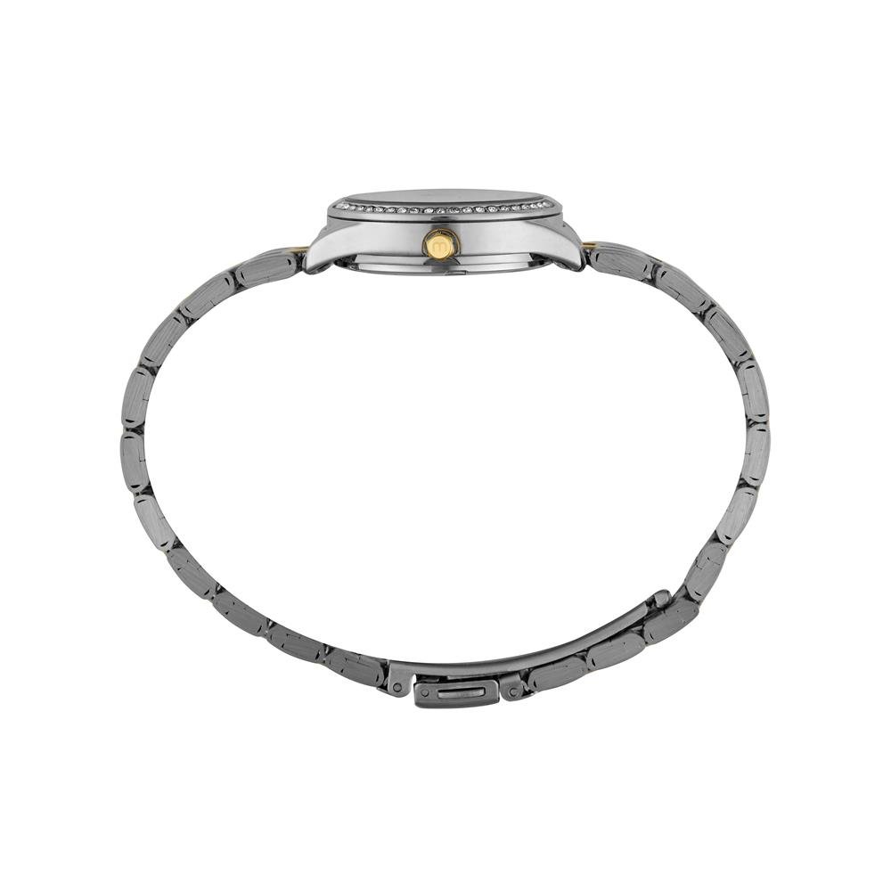 Relogio Mondaine Feminino Ref: 32858lpmvbe2 Clássico Bicolor Prata/Dourado 3
