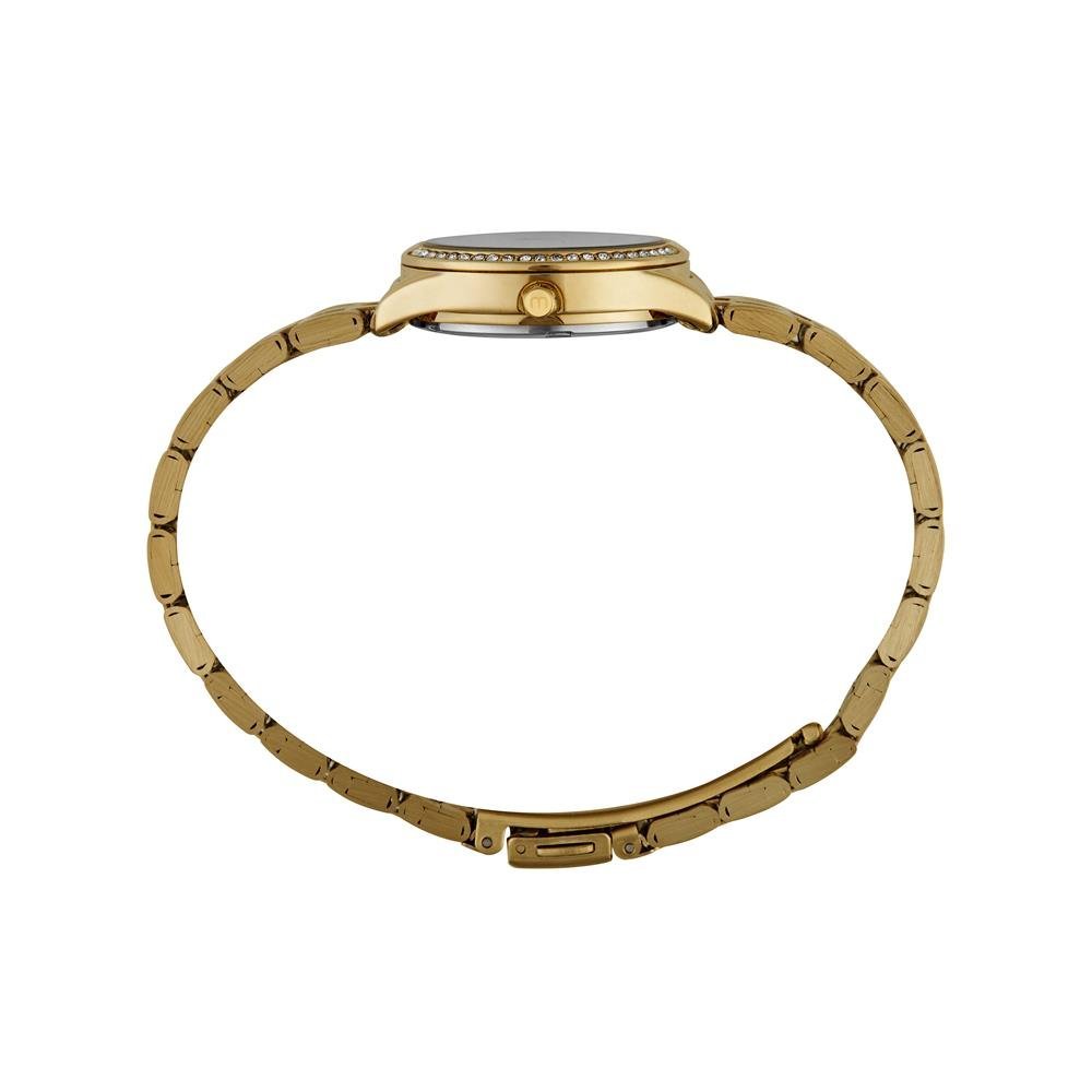 Relogio Mondaine Feminino Ref: 32858lpmvde1 Clássico Dourado Dourado 2