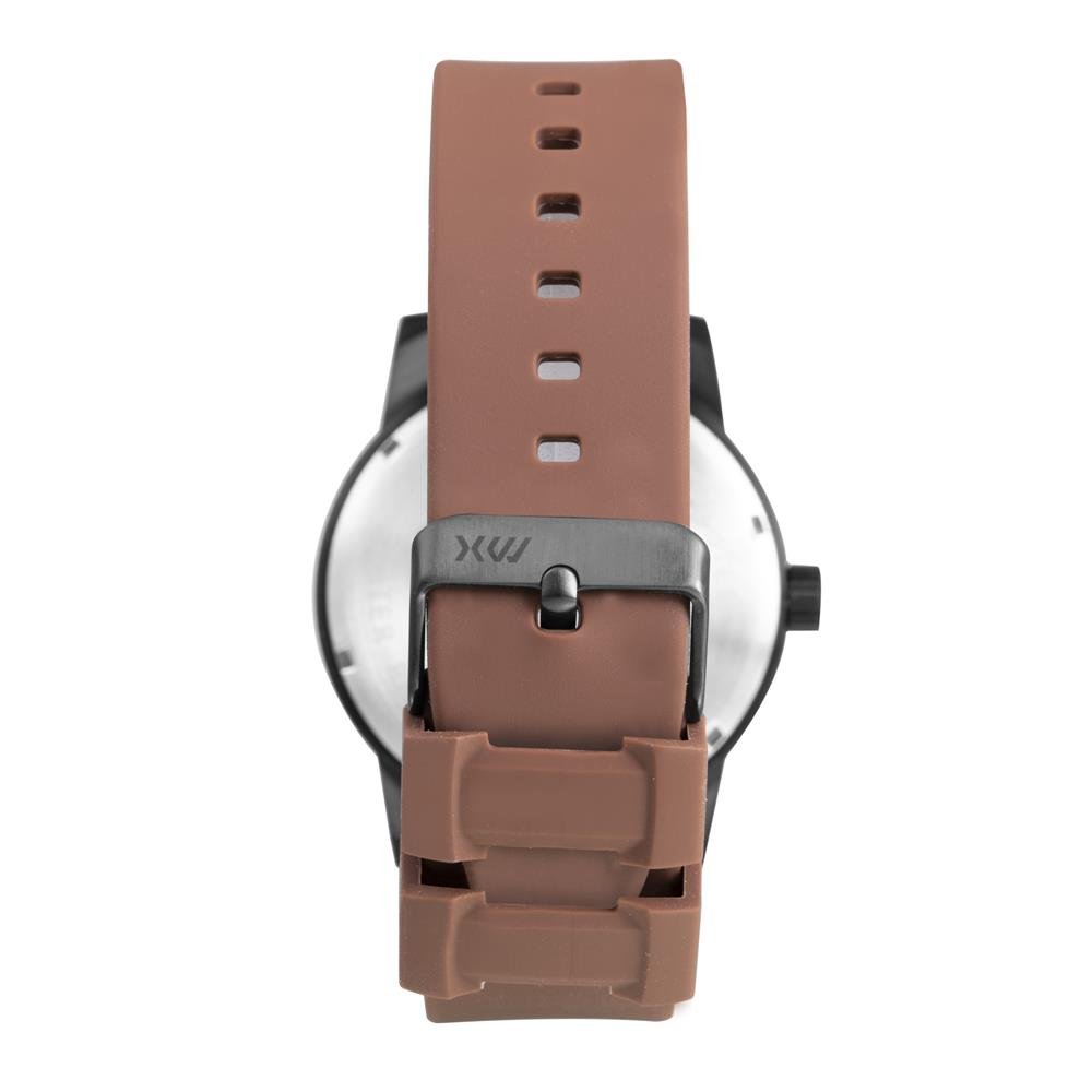 Relógio X-Watch Masculino Ref: Xmnp1019 P2nx Esportivo Black Marrom 3