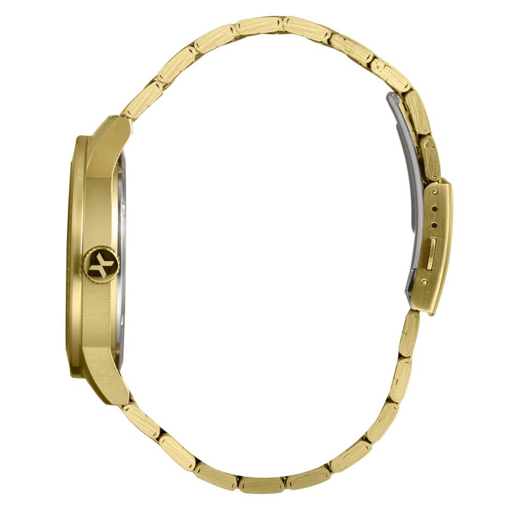 Relógio X-Watch Masculino Ref: Xmgs1045 P2kx Casual Dourado Dourado 2