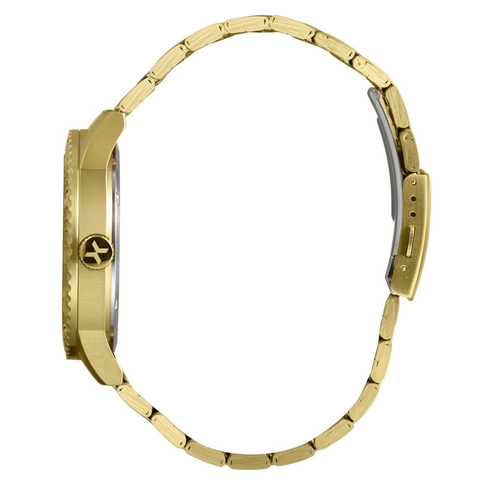 Relógio X-Watch Masculino Ref: Xmgs1044 D2kx Casual Dourado Dourado 3