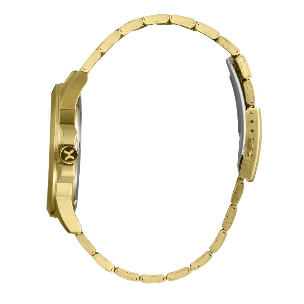 Relógio X-Watch Masculino Ref: Xmgs1047 C2kx Casual Dourado Dourado