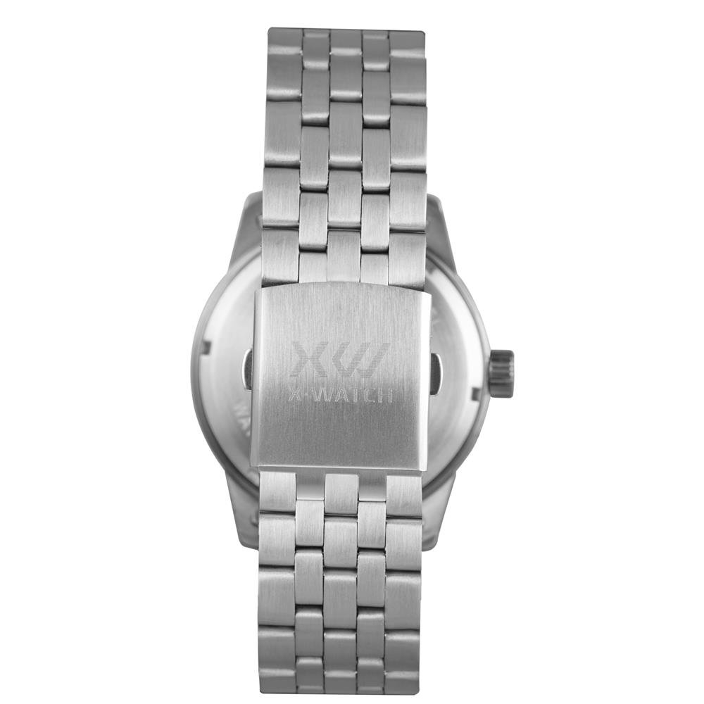 Relógio X-Watch Masculino Ref: Xmss1063 D2sx Casual Prateado Prata 2