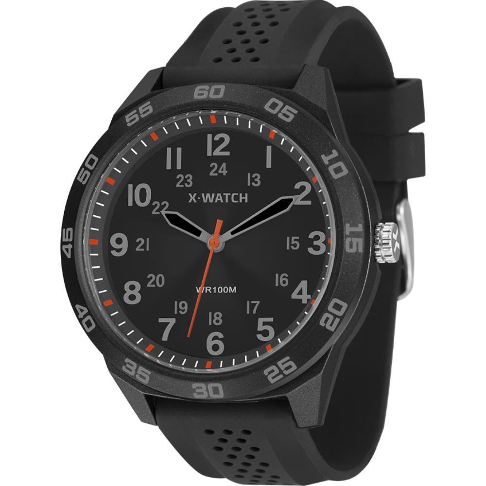 Relógio X-Watch Masculino Ref: Xmpp0056 P2px Esportivo Analógico Preto 1