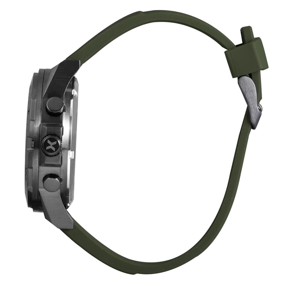 Relógio X-Watch Masculino Ref: Xmnsa006 P1ex Anadigi Black Verde/Preto 2