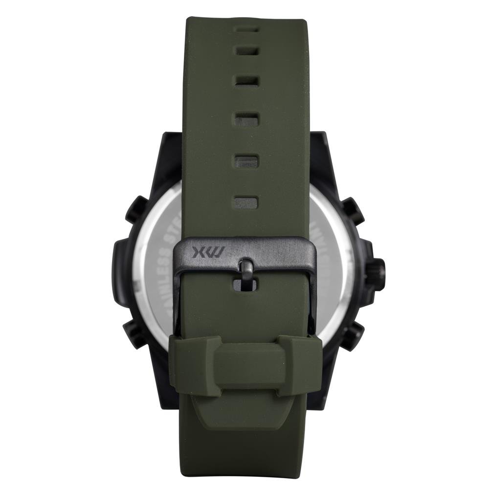 Relógio X-Watch Masculino Ref: Xmnsa006 P1ex Anadigi Black Verde/Preto 3