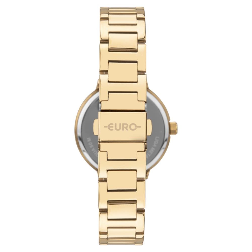 Relógio Euro Feminino Ref: Eu2035yyk/4d Brilho Dourado Dourado 3