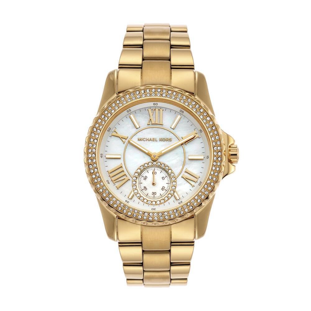 Relógio Michael Kors Feminino Ref: Mk7401/1dn Fashion Dourado Dourado 1