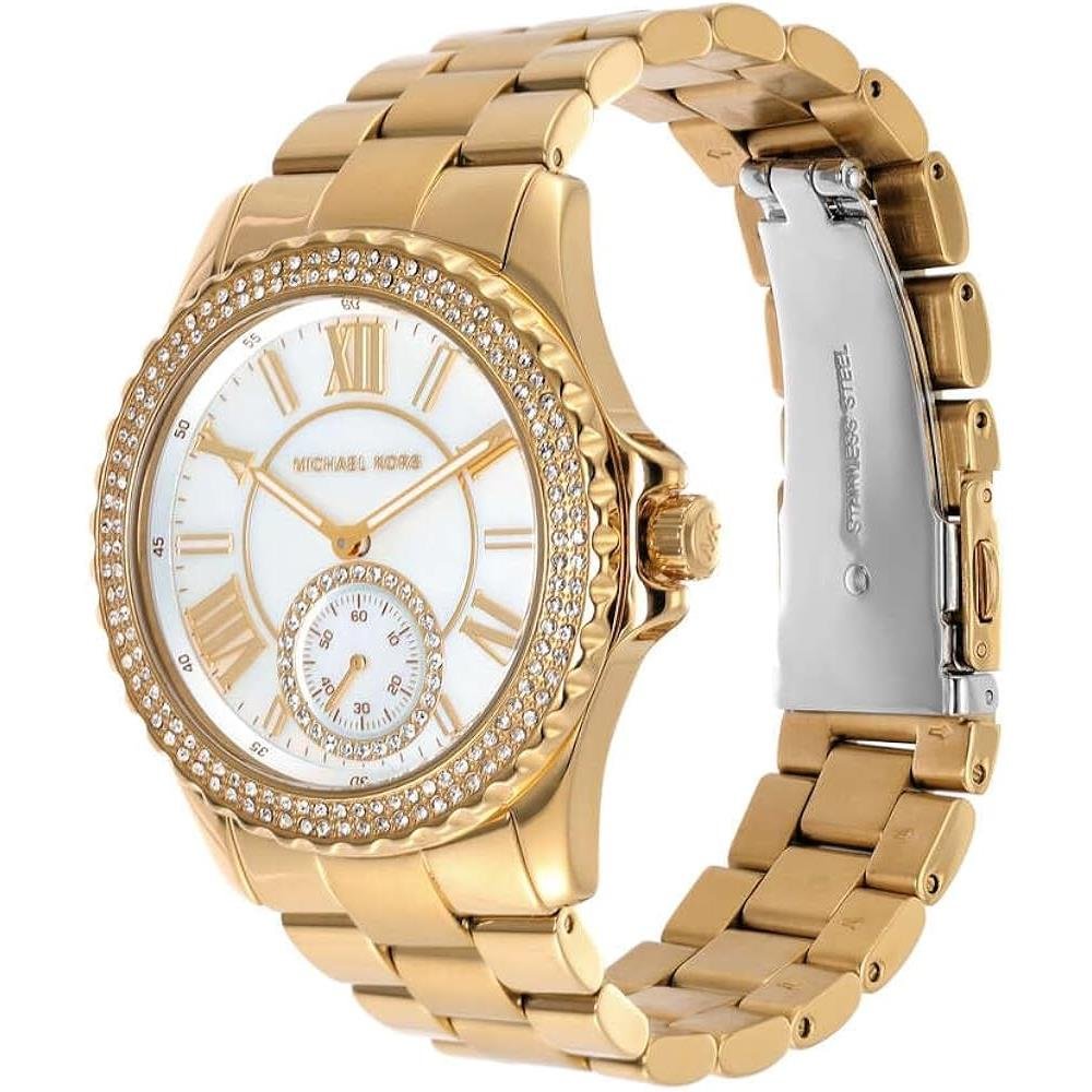 Relógio Michael Kors Feminino Ref: Mk7401/1dn Fashion Dourado Dourado 3