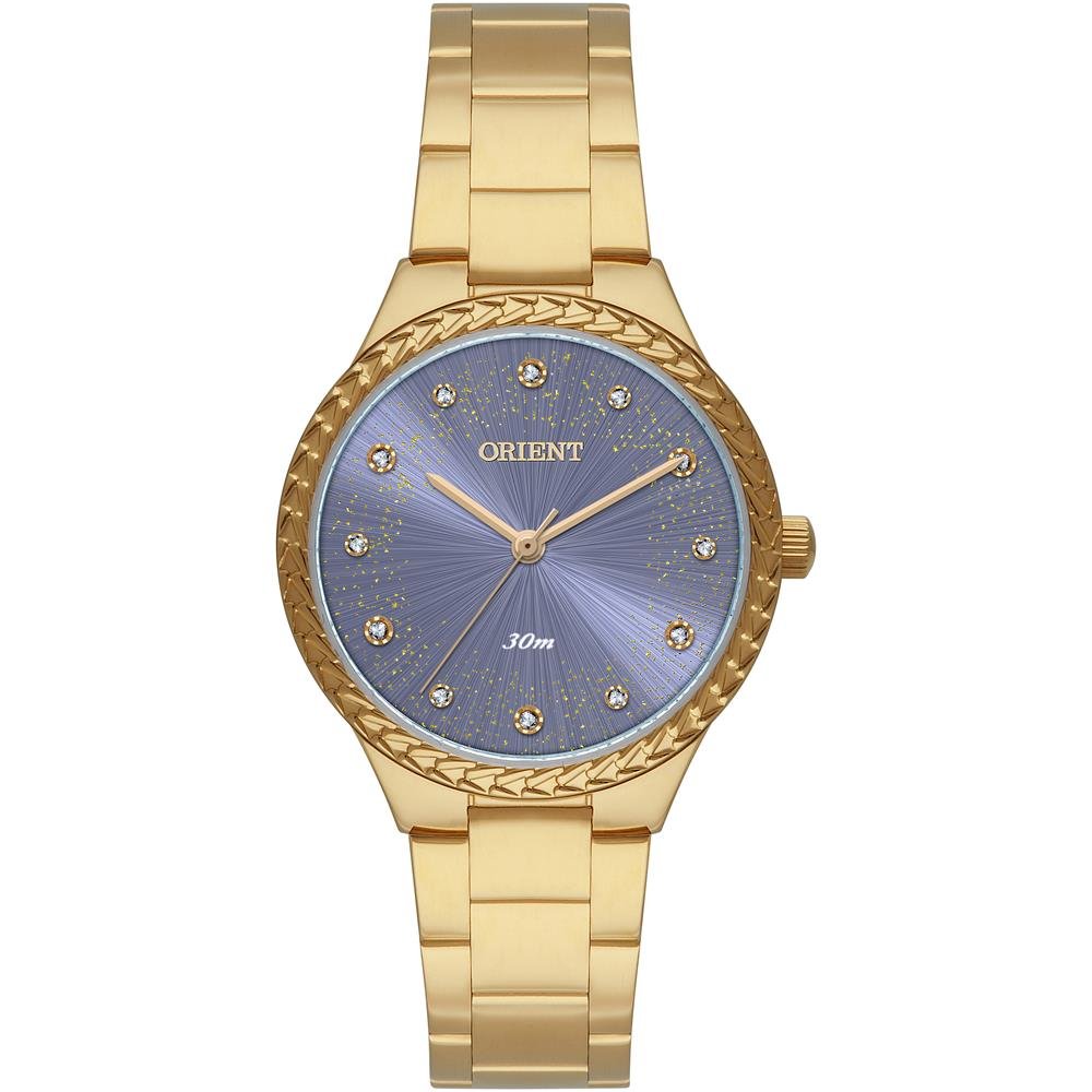 Relógio Orient Feminino Ref: Fgss0247 L1kx Casual Dourado Dourado 1