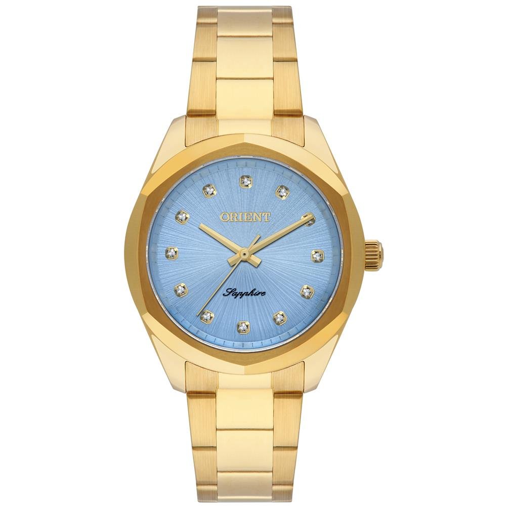 Relógio Orient Feminino Ref: Fgss0236 A1kx Casual Dourado Dourado 1