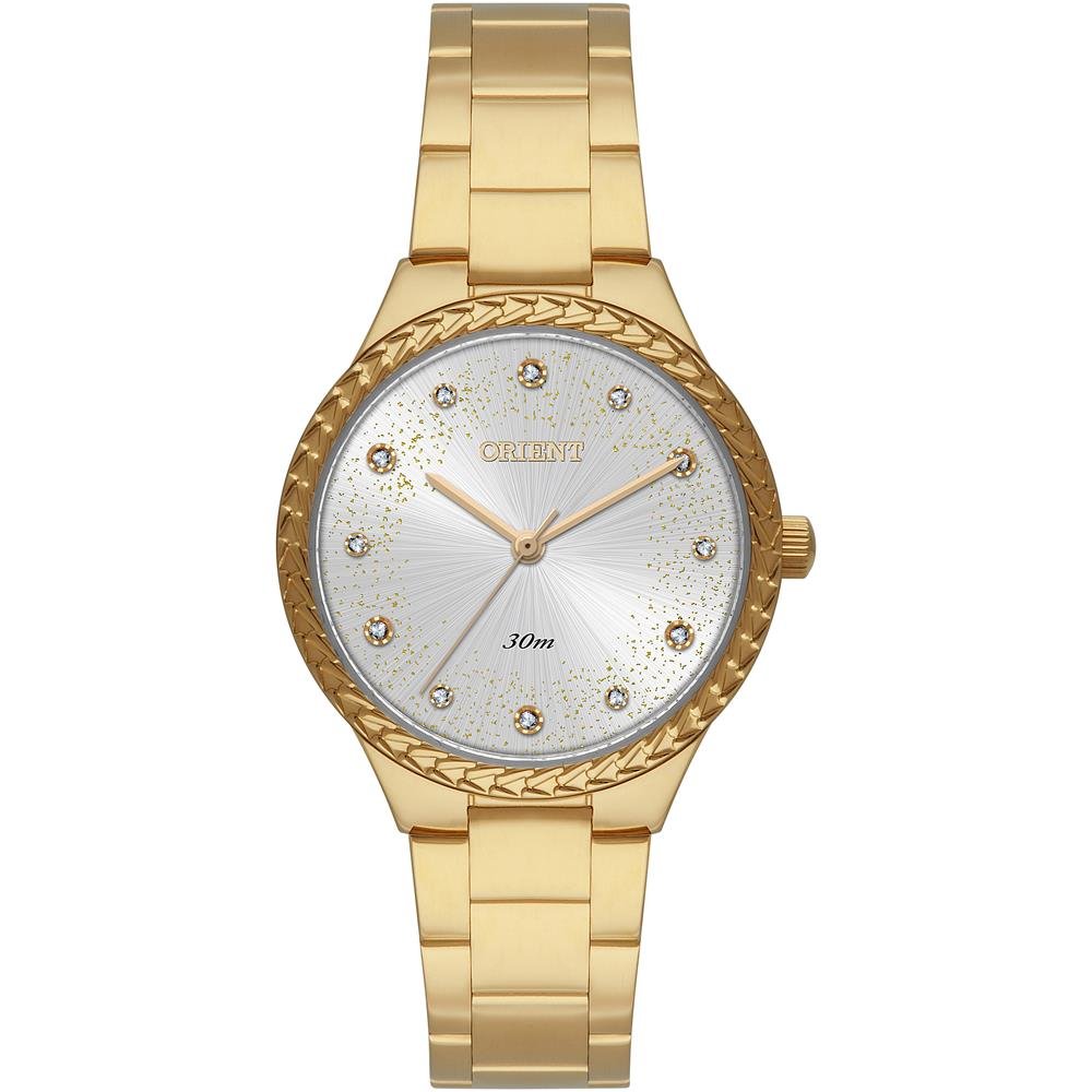 Relógio Orient Feminino Ref: Fgss0247 S1kx Casual Dourado Dourado 1