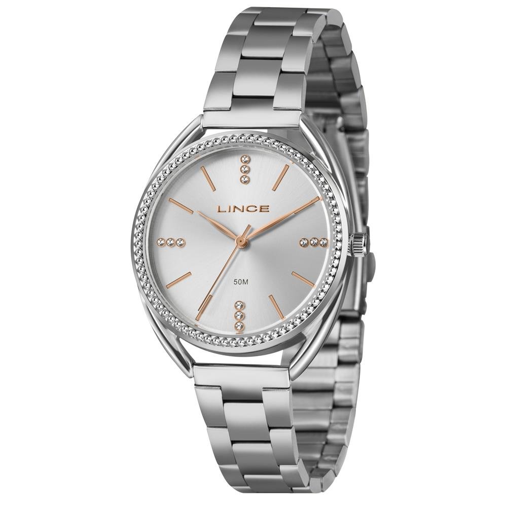 Relógio Lince Feminino Ref: Lrmj182l36 S1sx Fashion Prateado Prata 1