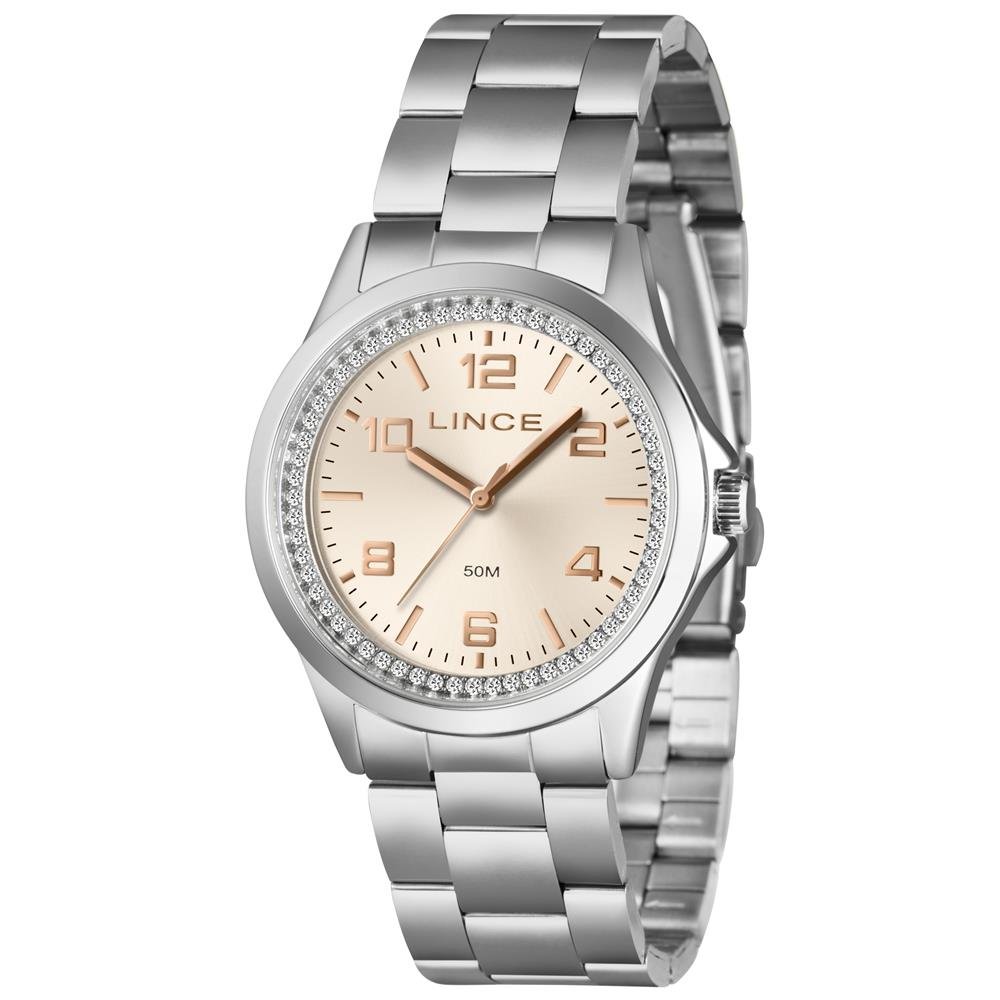 Relógio Lince Feminino Ref: Lrmj179l38 R2sx Casual Prateado Prata 1