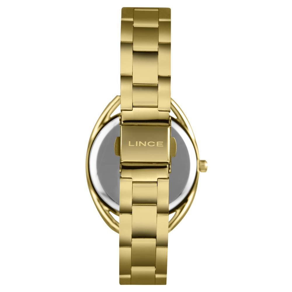 Relógio Lince Feminino Ref: Lrgj182l36 C1kx Fashion Dourado Dourado 3