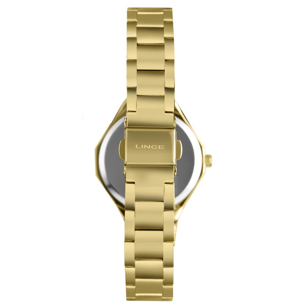 Relógio Lince Feminino Ref: Lrgj181l34 N1kx Fashion Dourado Dourado 3