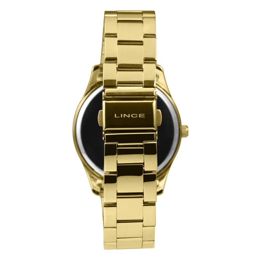 Relógio Lince Feminino Ref: Lrgj177l40 N2kx Casual Dourado Dourado 2