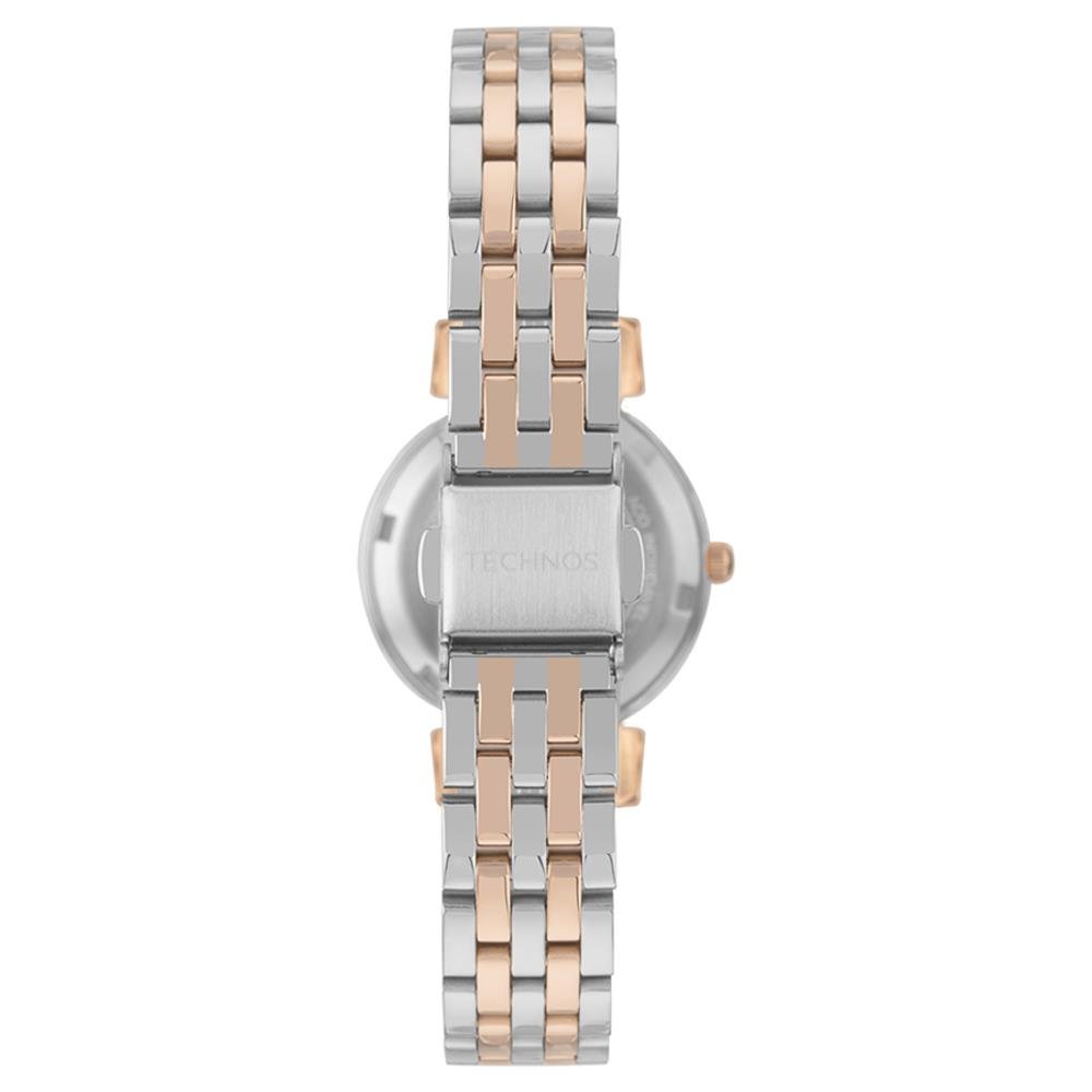 Relógio Technos Feminino Ref: 2035ncb/1k Boutique Bicolor Prata/Dourado 2