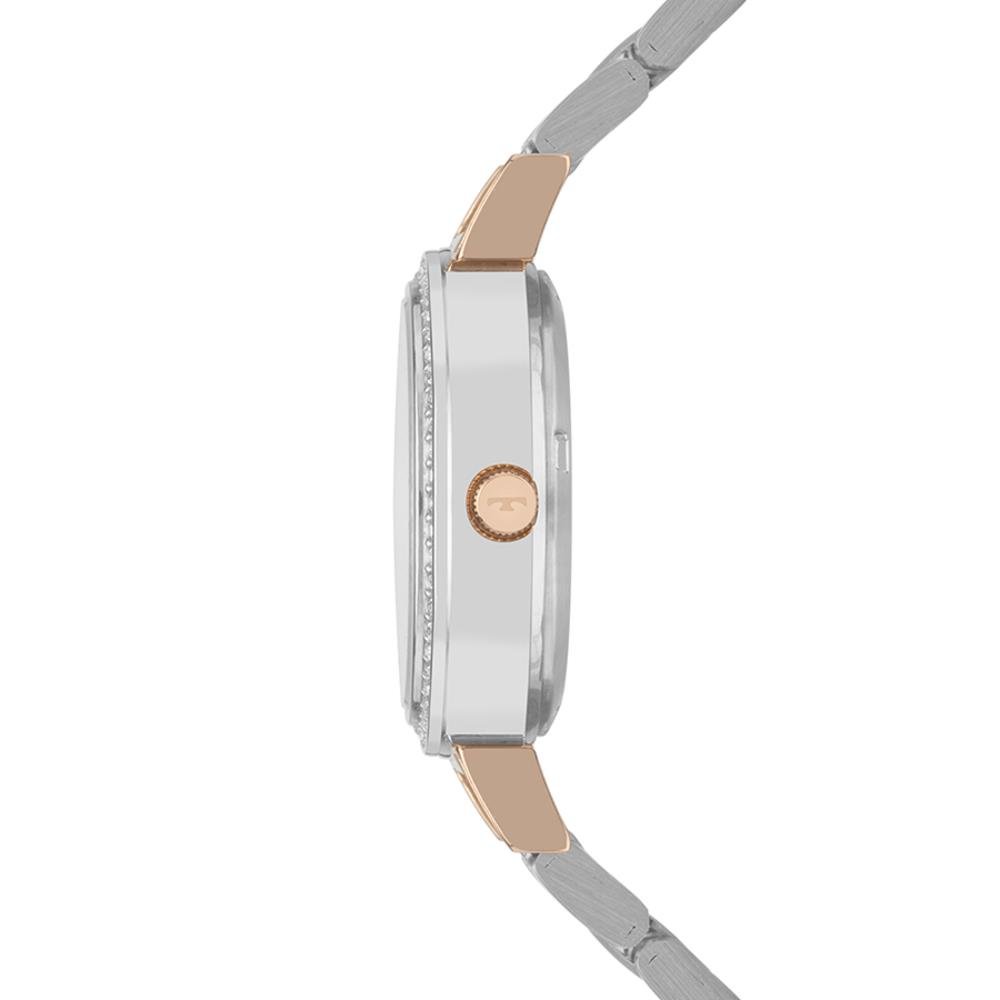 Relógio Technos Feminino Ref: 2035ncb/1k Boutique Bicolor Prata/Dourado 3