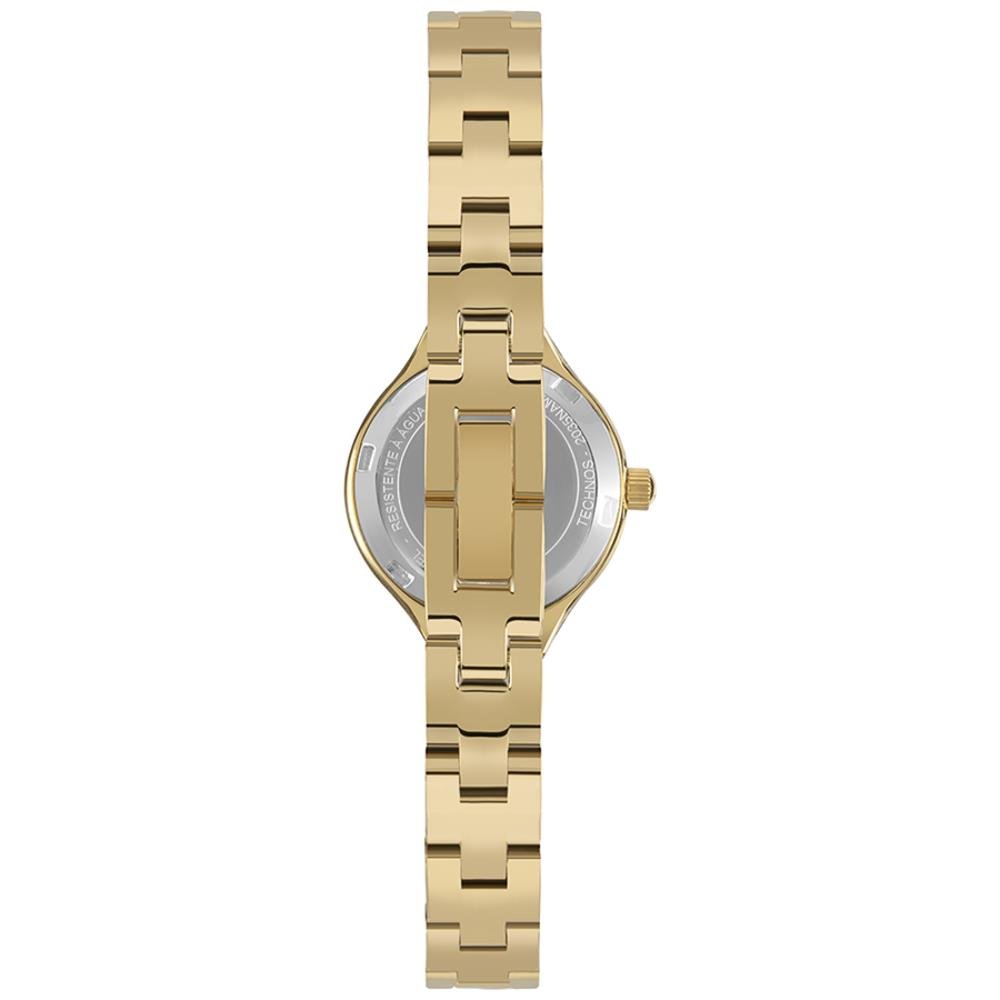 Relógio Technos Feminino Ref: 2035nam/1p Bracelete Dourado Dourado 3