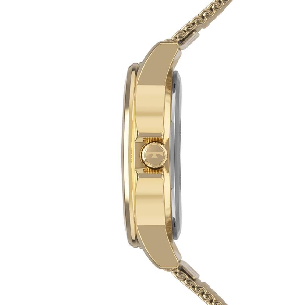 Relógio Technos Feminino Ref: 2036nbh/1x Corações Mesh Dourado Dourado 2