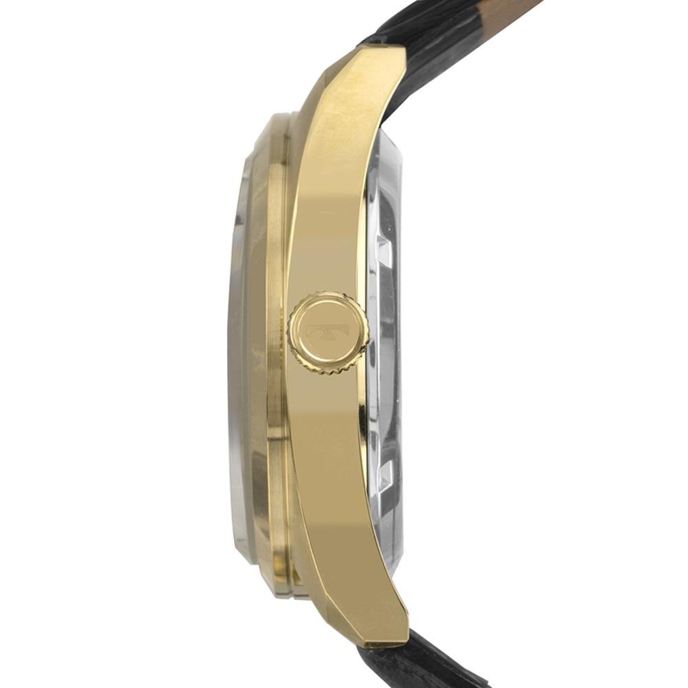 Relógio Technos Masculino Ref: 8205ow/0k Automático Clássico Dourado Preto/Dourado 3