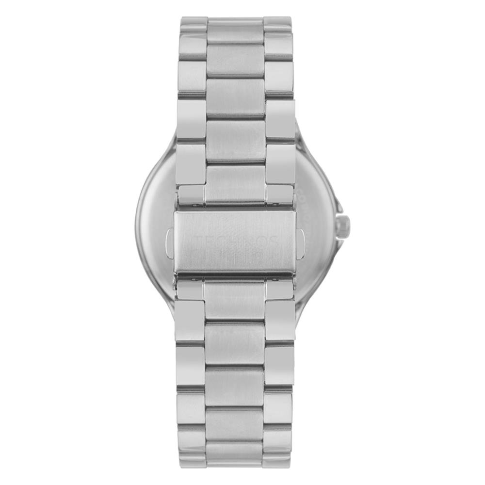 Relógio Technos Masculino Ref: Gl32bj/1p Slim Prateado Prata 2