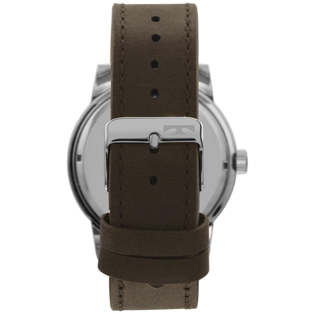 Relógio Technos Masculino Ref: 2115mxbs/0p Golf Prateado Marrom 2