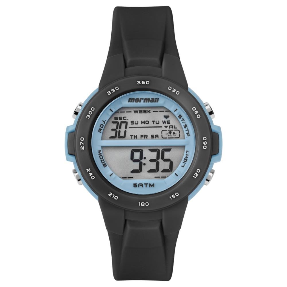 Relógio Mormaii Masculino Ref: Mo1244/8p Infantil Digital Black