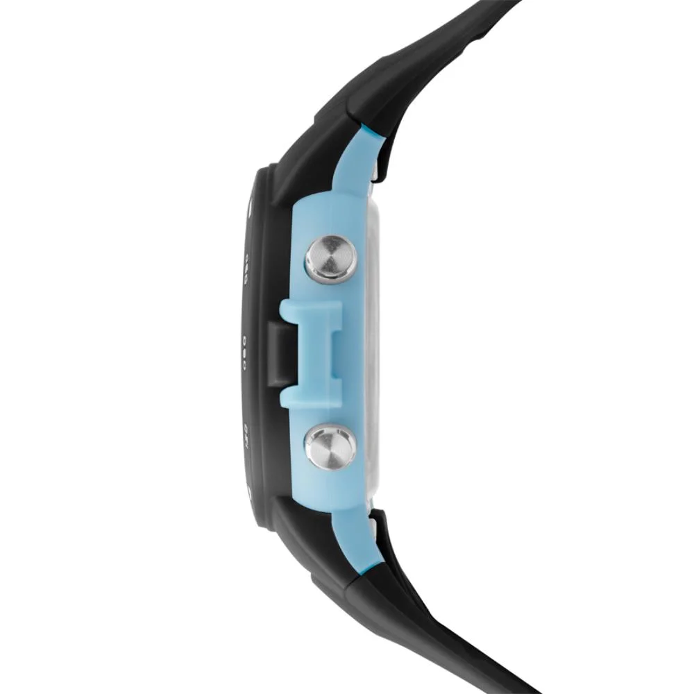 Relógio Mormaii Masculino Ref: Mo1244/8p Infantil Digital Black Preto/Azul 2