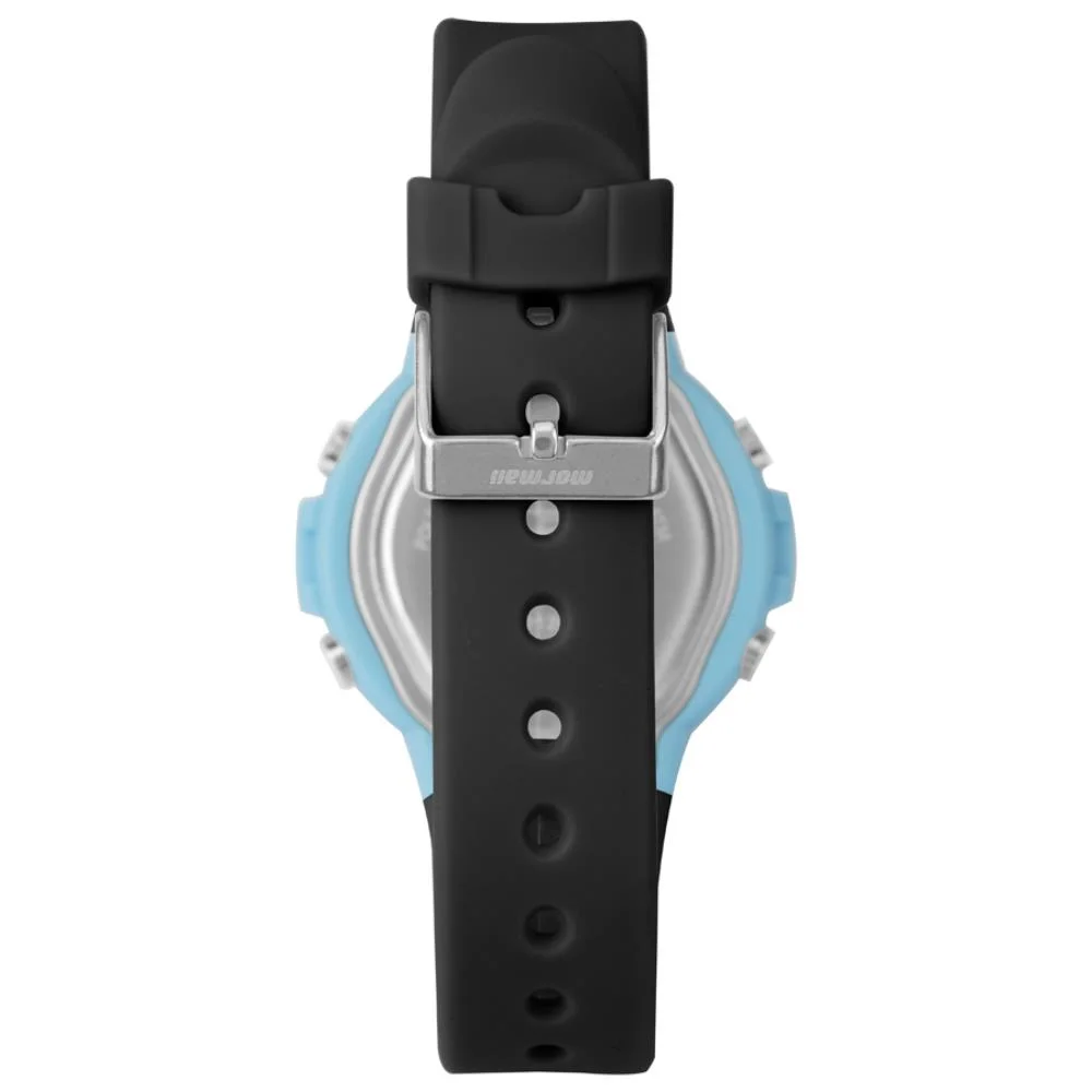 Relógio Mormaii Masculino Ref: Mo1244/8p Infantil Digital Black Preto/Azul 3