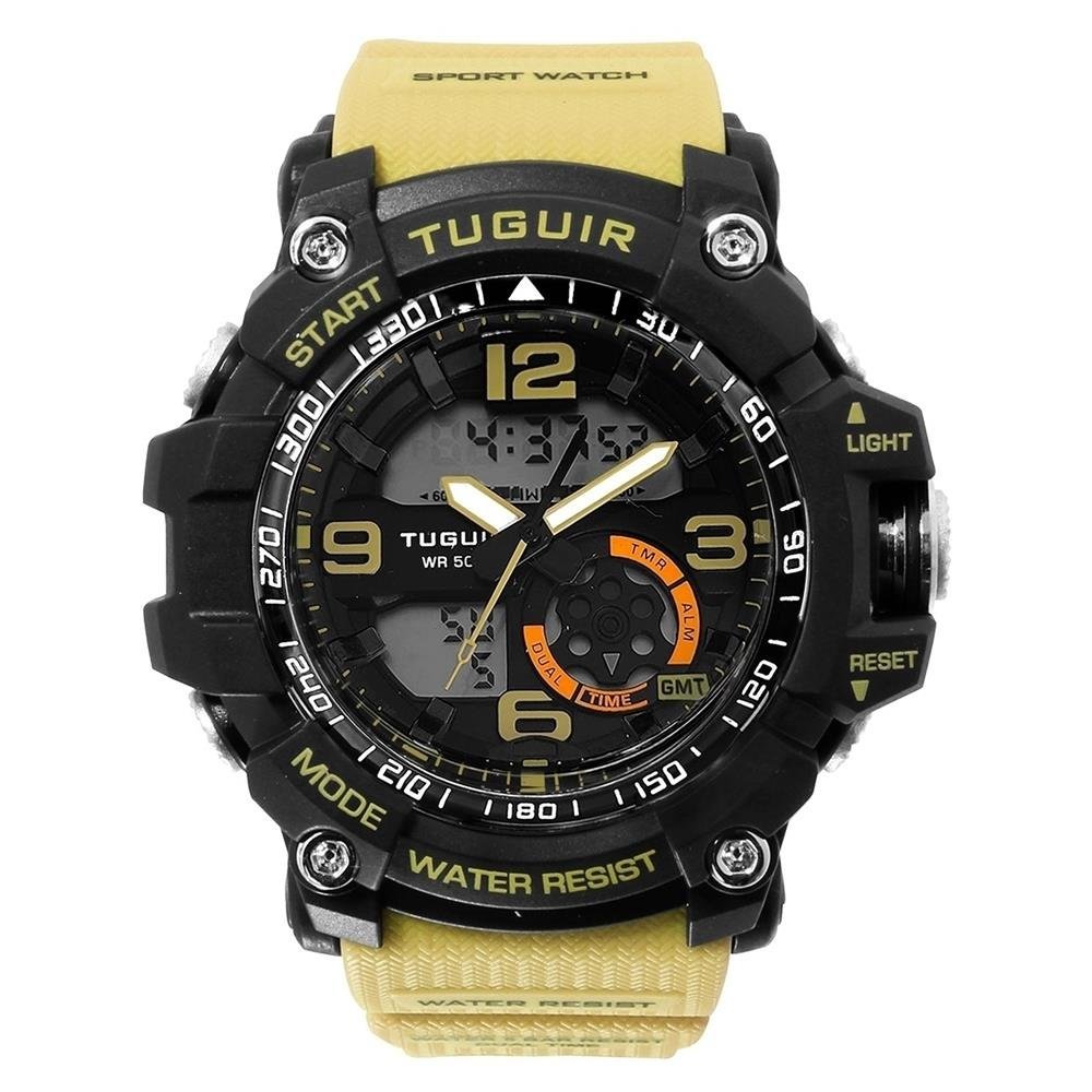 Relógio Tuguir Masculino Ref: Tg253 Tg30288 Esportivo Anadigi