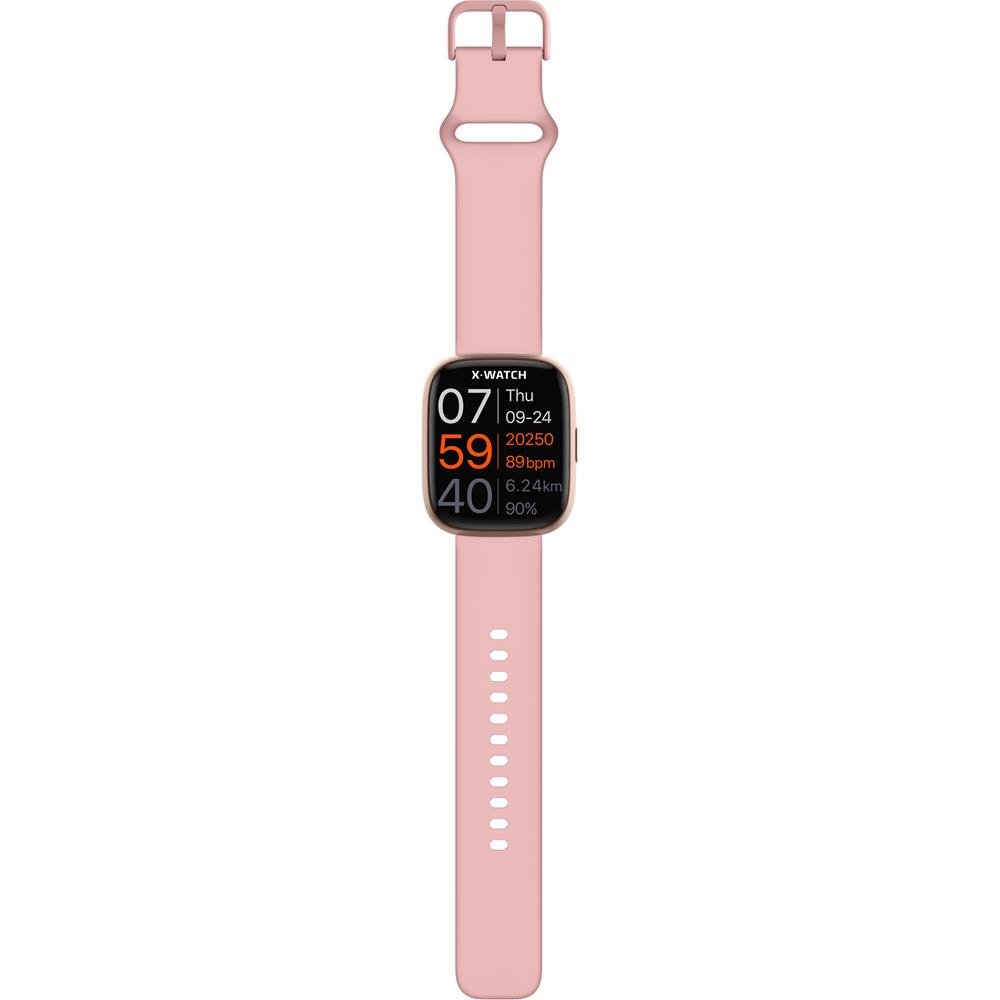 Relógio Smartwatch X-Watch Ref: Xswuqpi006a Pxrx Rosé Touch Screen