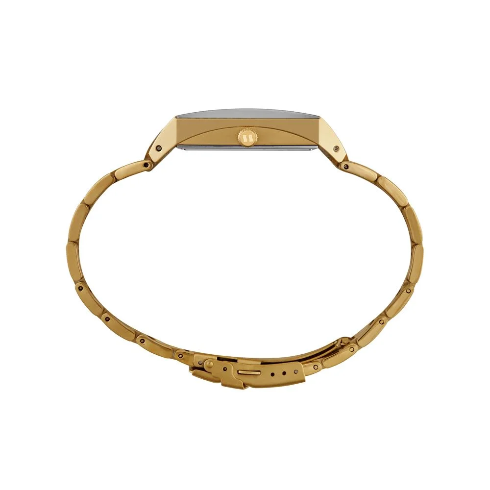 Relógio Seculus Masculino Ref: 77314gpsvda2 Retangular Dourado Dourado 3