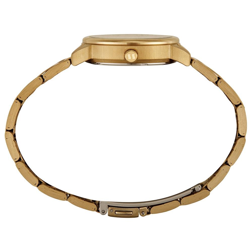 Relógio Seculus Feminino Ref: 44290lpsvda1 Casual Aço Dourado Dourado 3