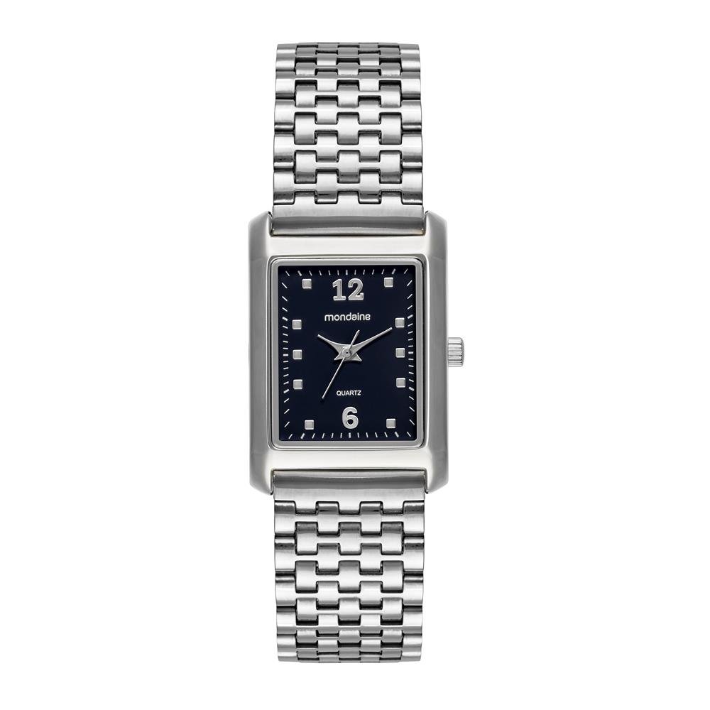 Relogio Mondaine Feminino Ref: 32921l0mvne3 Retangular Prateado