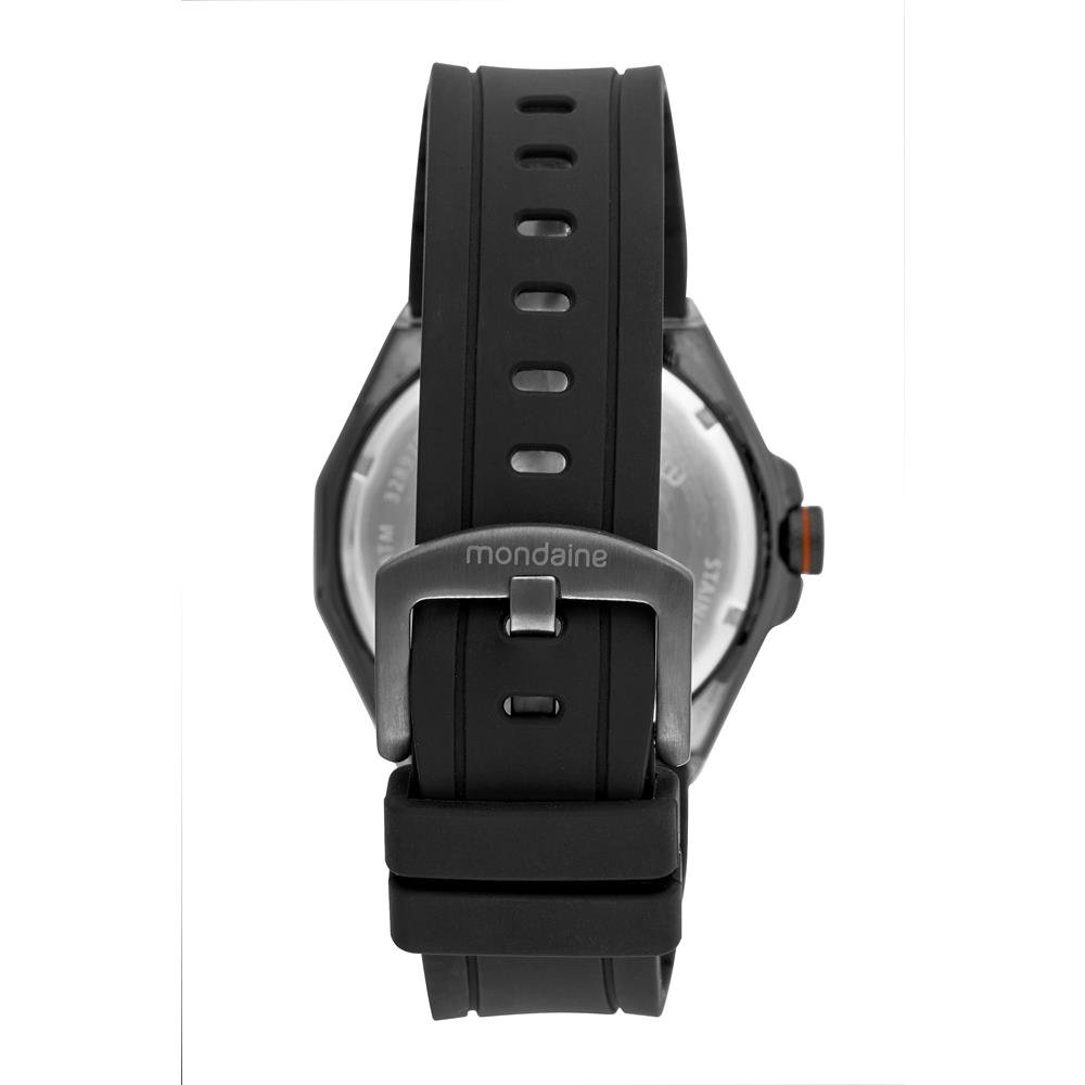 Relogio Mondaine Masculino Ref: 32897gpmvsi2 Esportivo Grafite Preto 2