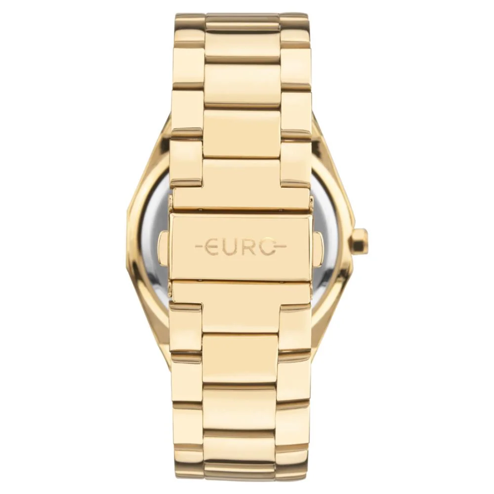 Relógio Euro Feminino Ref: Eu6p29ajb/4d Multifunção Dourado Dourado 2
