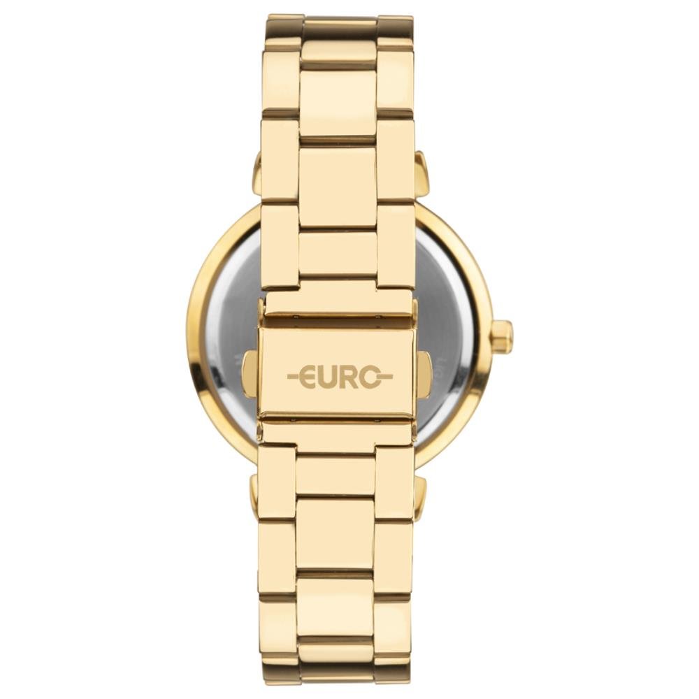 Relógio Euro Feminino Ref: Eu2035yxx/4d Stones Dourado Dourado 3