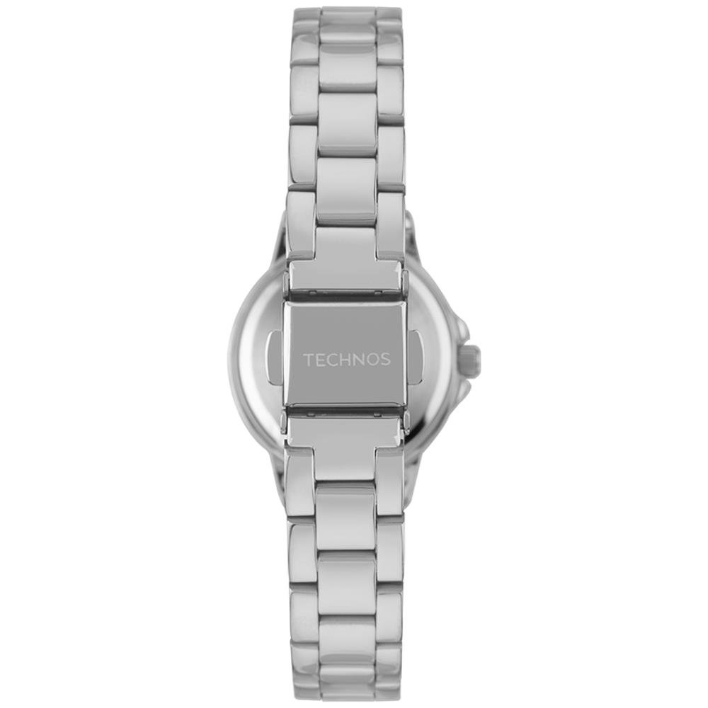 Relógio Technos Feminino Ref: 2036nbe/1x Elegance Prateado Prata 3