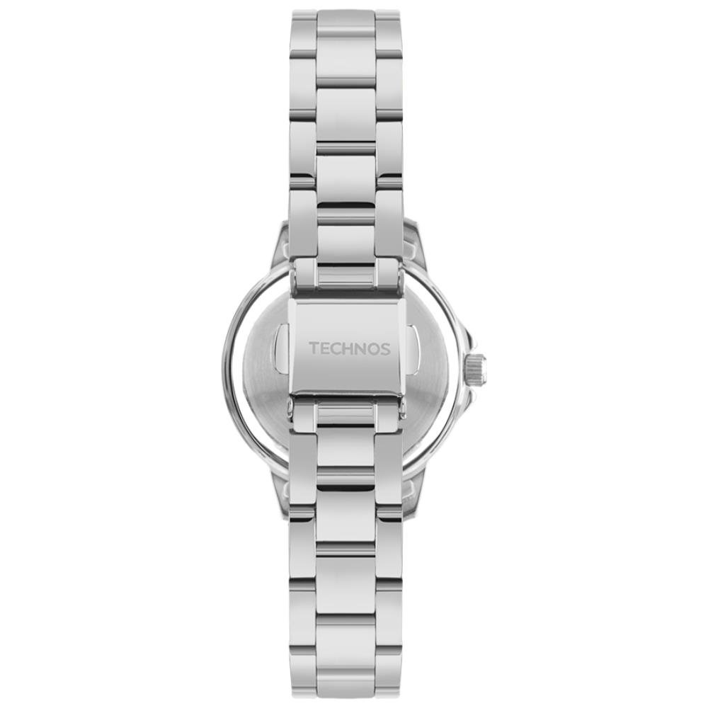 Relógio Technos Feminino Ref: 2036nbm/1k Fashion Prateado Prata 2