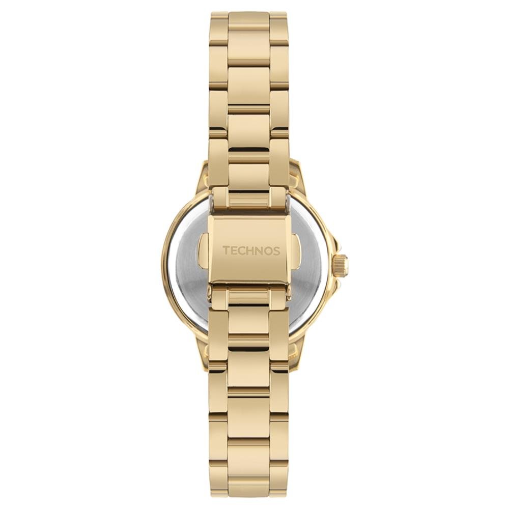 Relógio Technos Feminino Ref: 2036nbj/1x Fashion Dourado Dourado 2