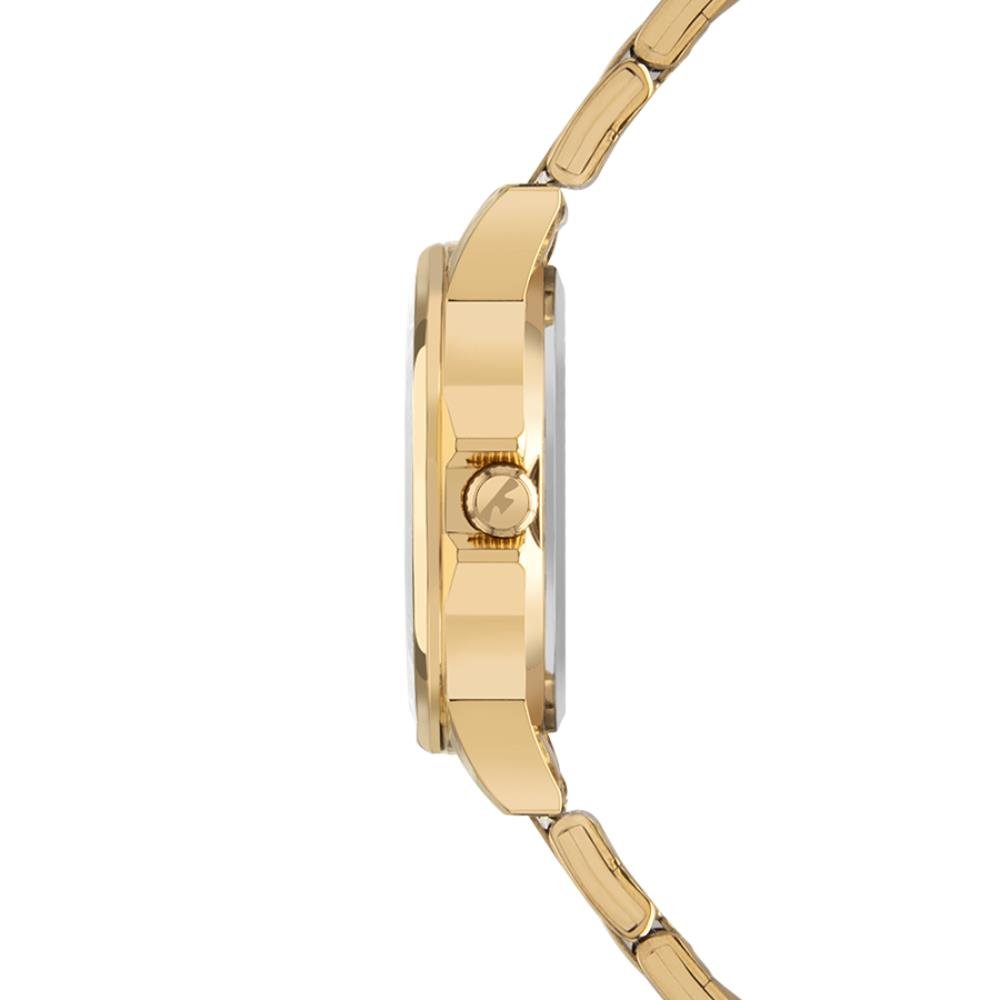 Relógio Technos Feminino Ref: 2036nbl/1k Fashion Dourado Dourado 3