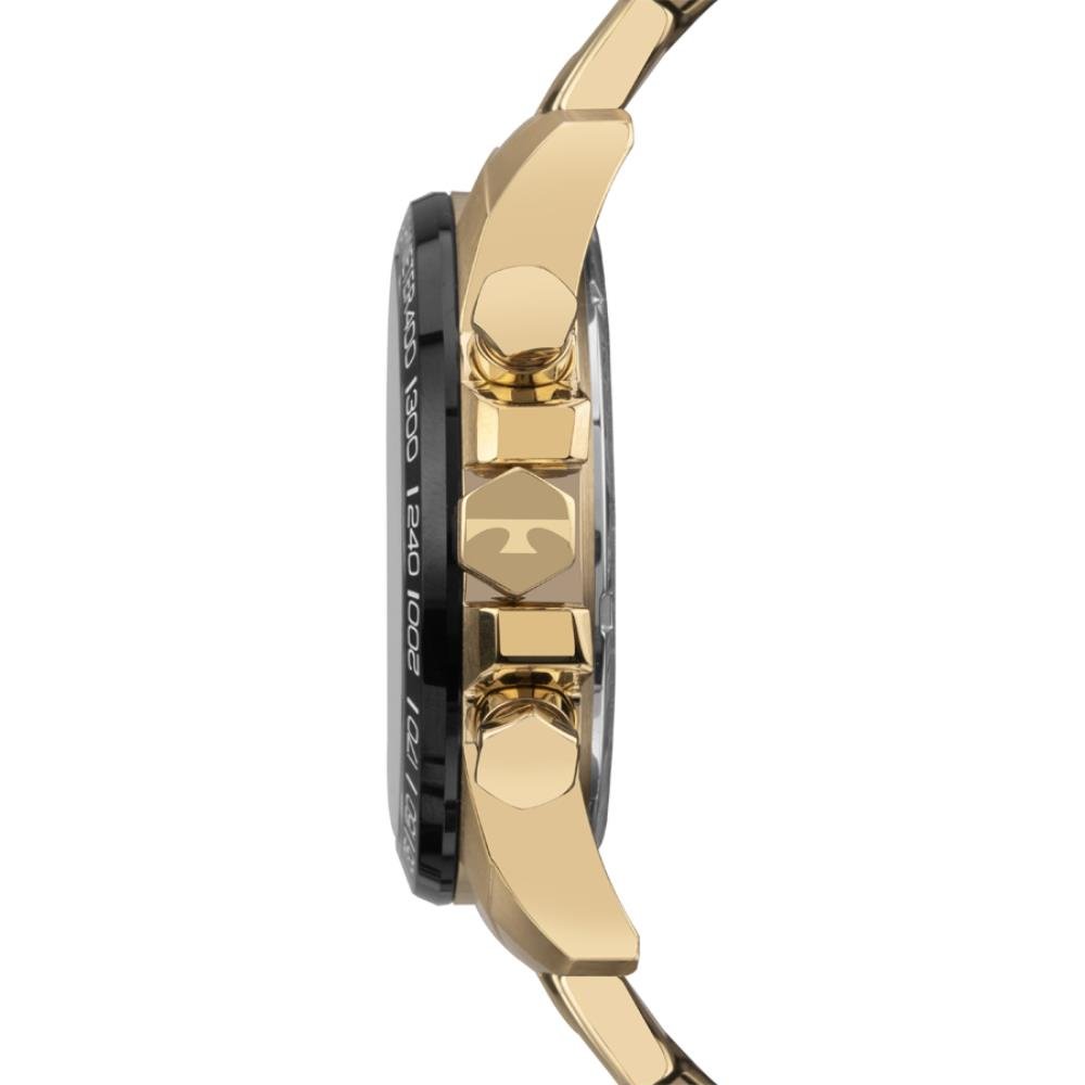 Relógio Technos Masculino Ref: Os1abr/t1p Cronógrafo Dourado