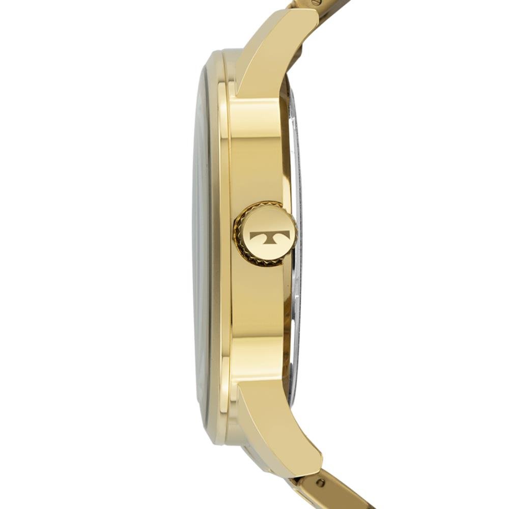Relógio Technos Masculino Ref: 2115tts/4p Clássico Golf Dourado Dourado 3