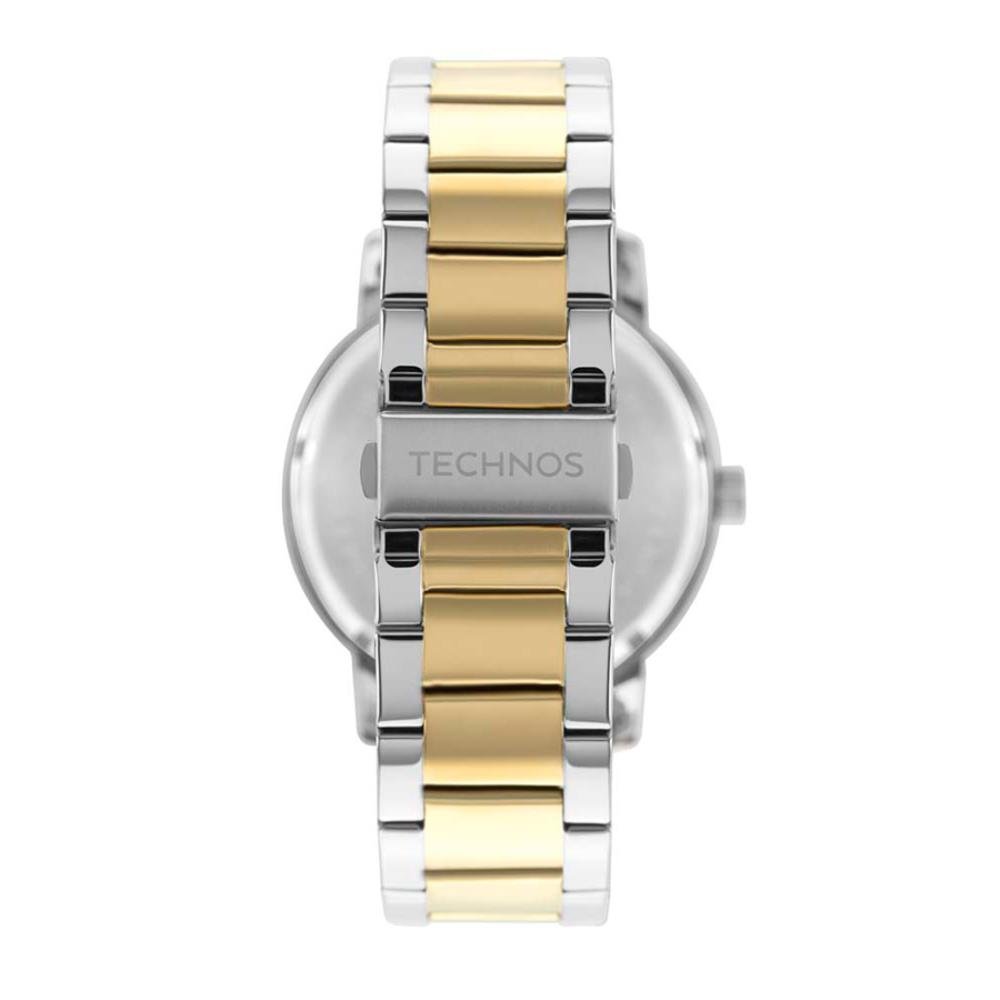Relógio Technos Masculino Ref: 2115ncq/1a Clássico Golf Bicolor Dourado 2