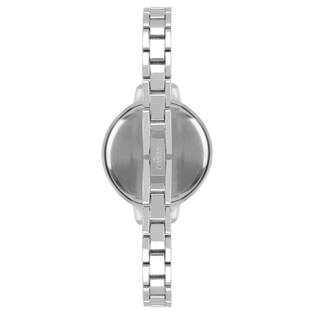 Relógio Condor Feminino Ref: Co2035nqd/5k Bracelete Prateado Prata 3